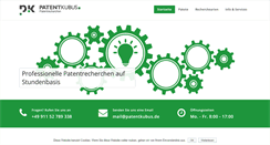 Desktop Screenshot of patentkubus.de